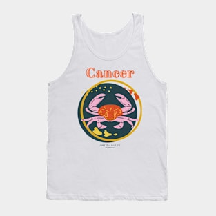 Cancer Zodiac Astrology Symbol Tank Top